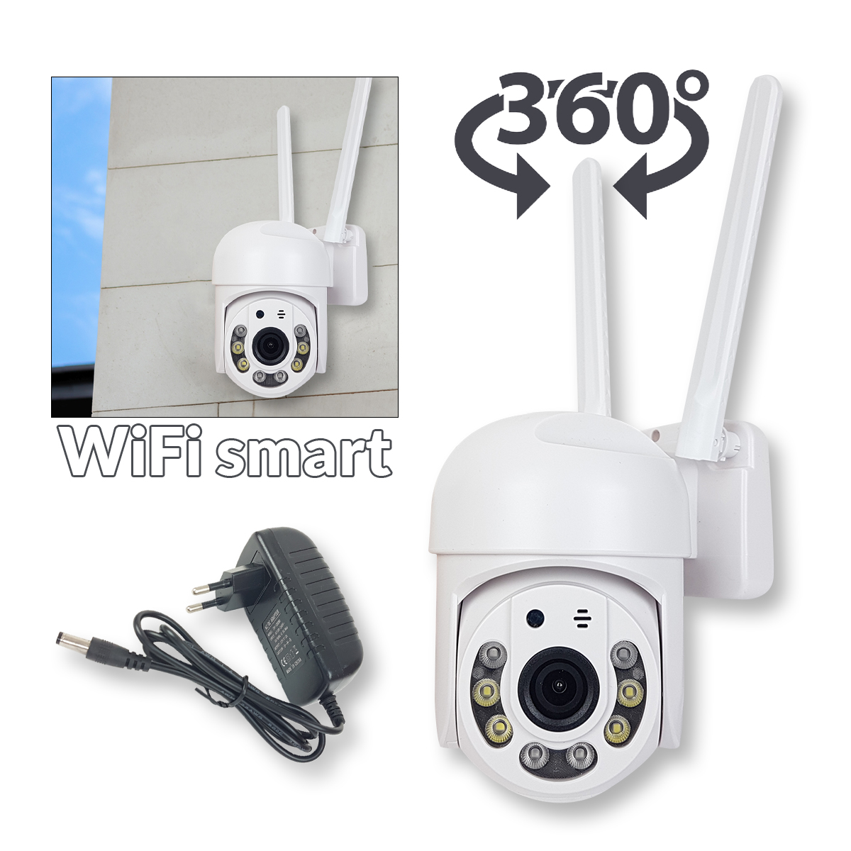 WiFi 360 smart kamera 088 Front 1