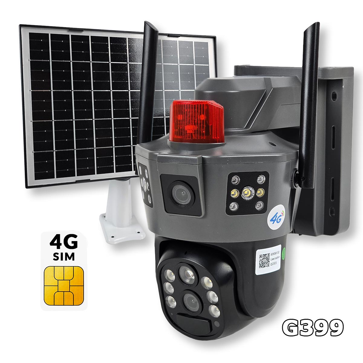 4G Solarna kamera G399 Front 1
