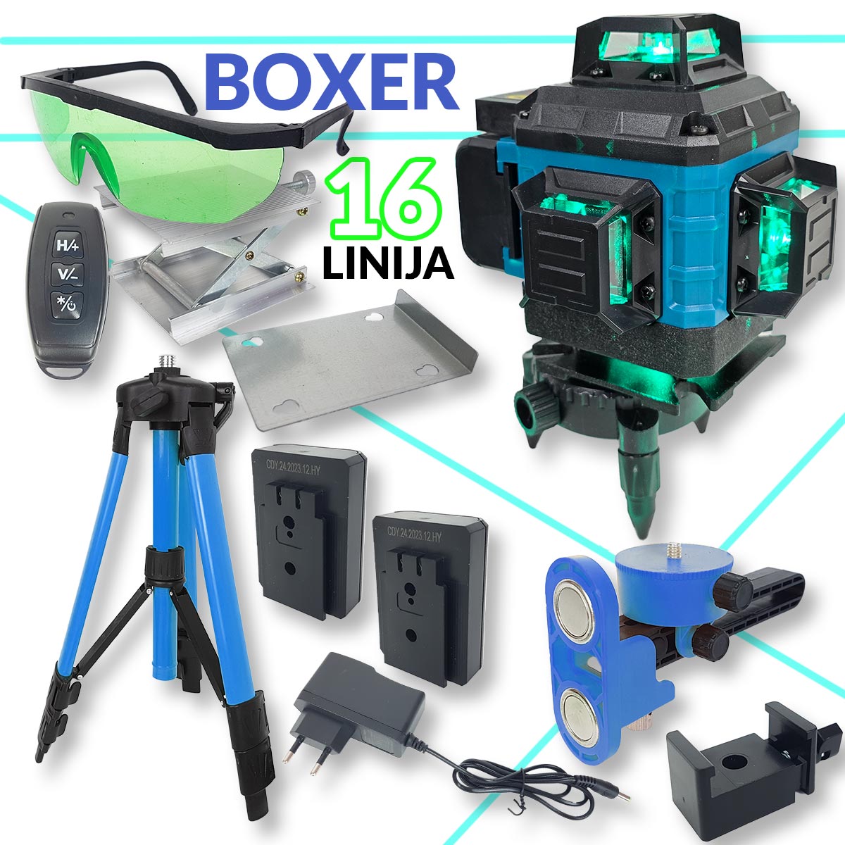 BOXER Laser sa 16 linija - Profesional G170B Front 1