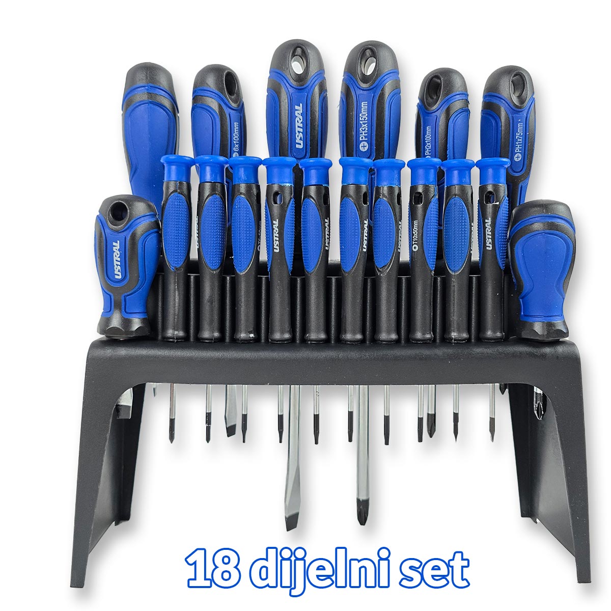 Set odvijača - 18 dijelni set G377 Front 1