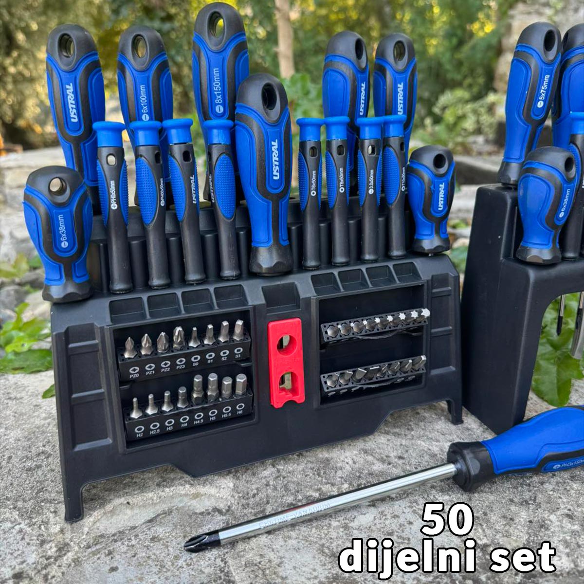 Set odvijača - 50 dijelni set G378 Front 1
