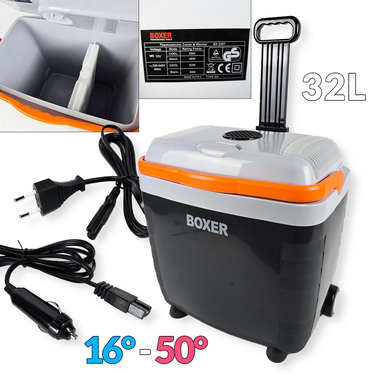 Termo električni hladnjak ili grijač BX3281 Front 1