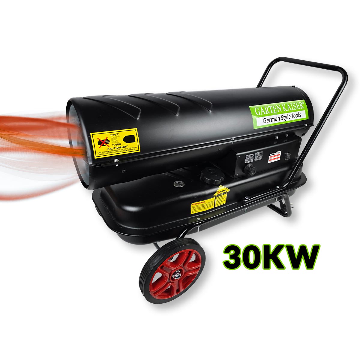 Dizelska elektrčna grijalica - TOP 30KW G279 Front 1