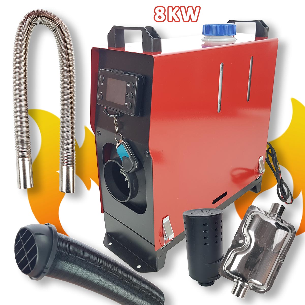 Dizelska grijalica 8KW Front 1