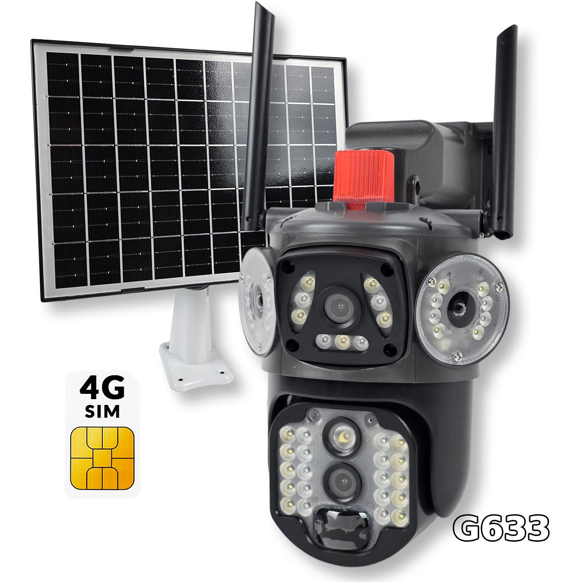 4G solarna kamera 4u1 G633  Front 1