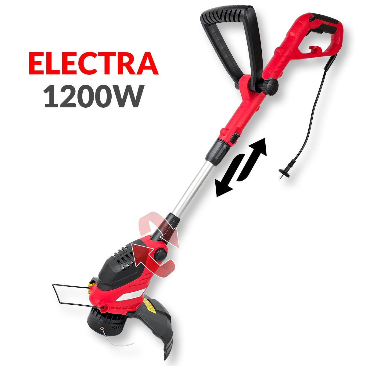 Electra električni trimer 1200W Front 1