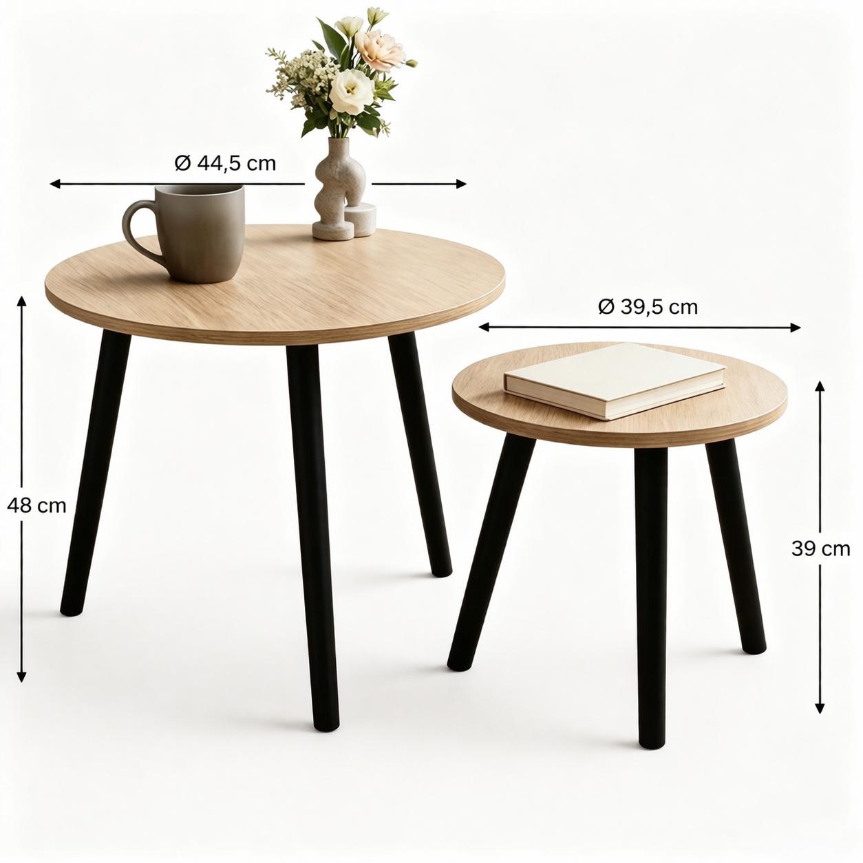 Kućni set pomoćnih stolića G753