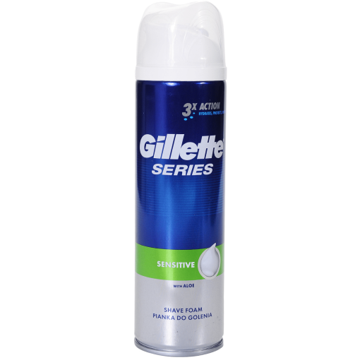 Gillette Sensitive pjena Aloe 250ml