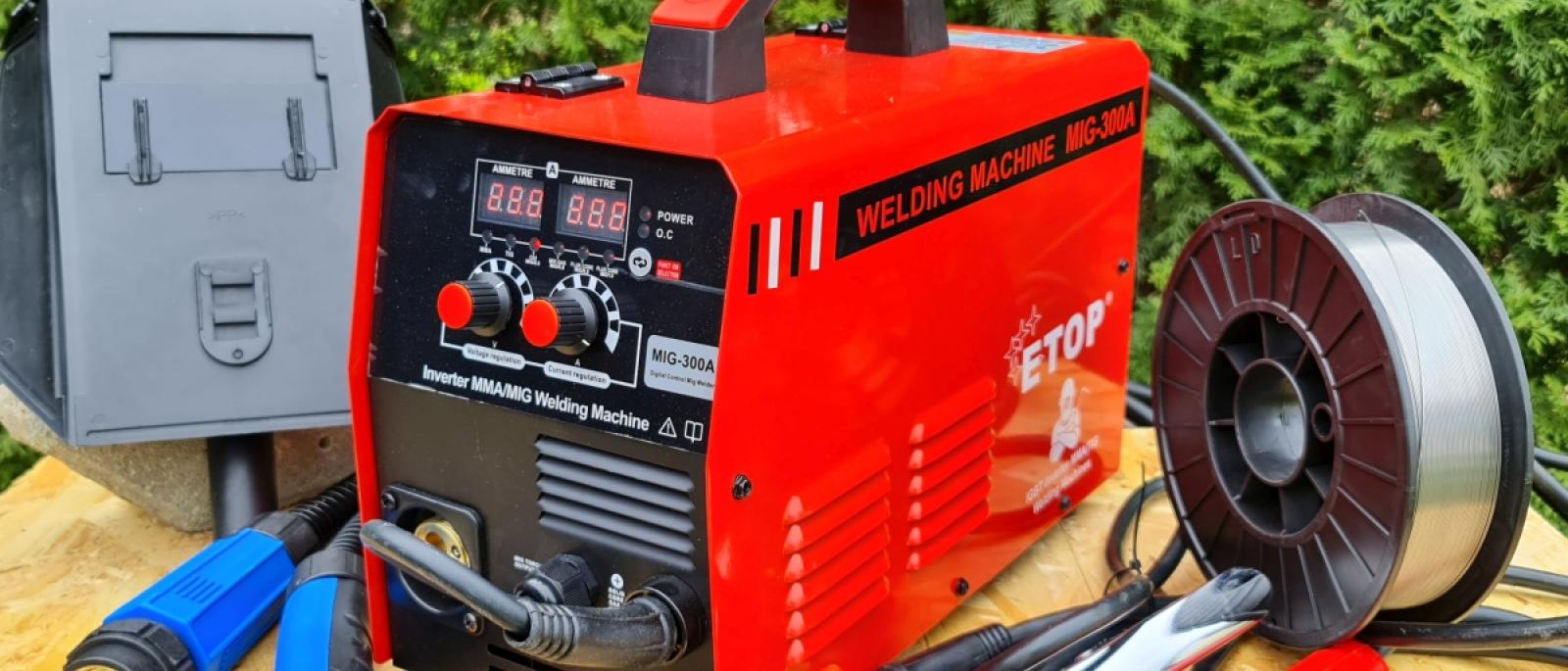 Etop Inverter MIG 300A Front 3