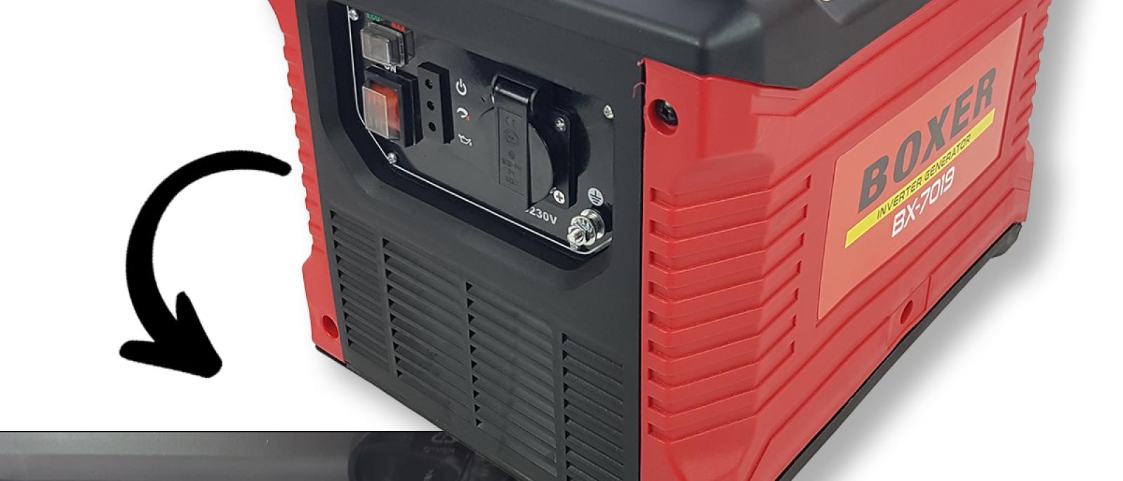 Inverterski monofazni generator 1,45KW Front 1