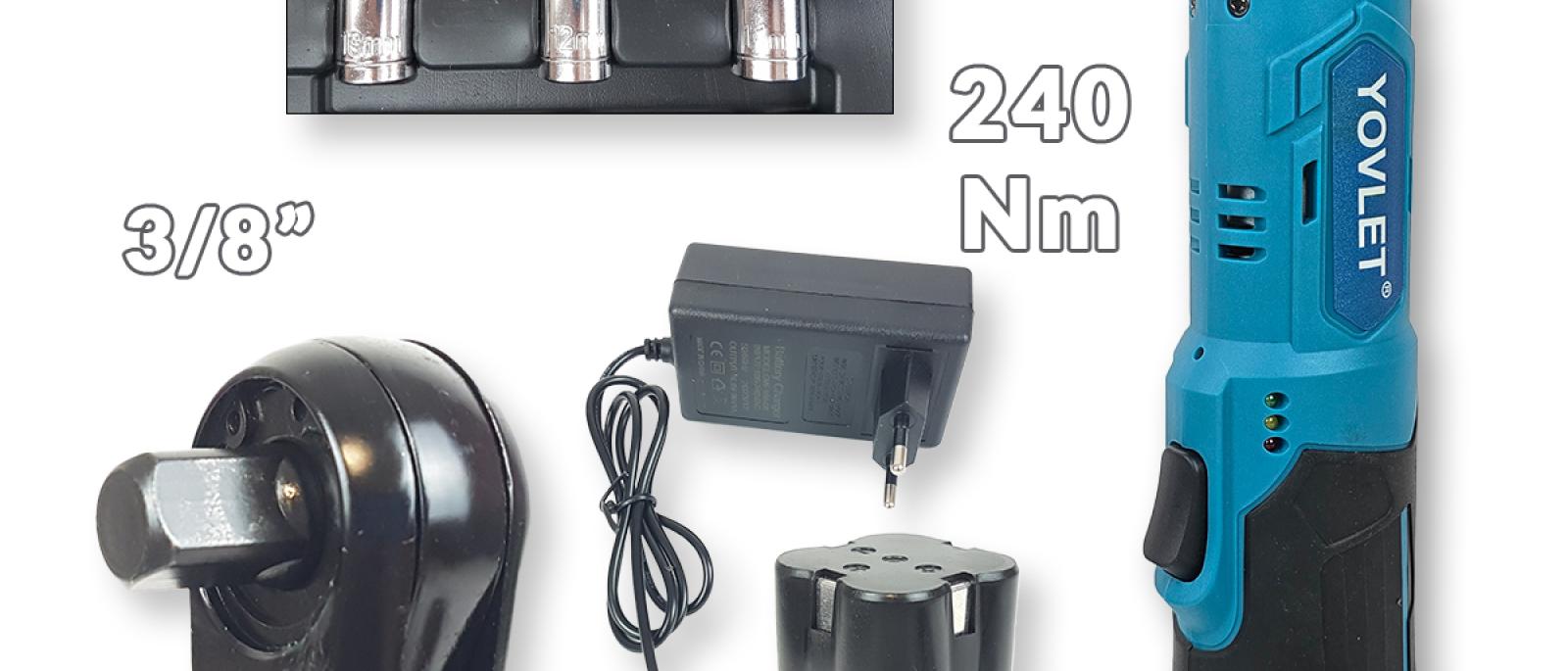 Aku čegrtaljka 16V 240Nm Yovlet Front 1