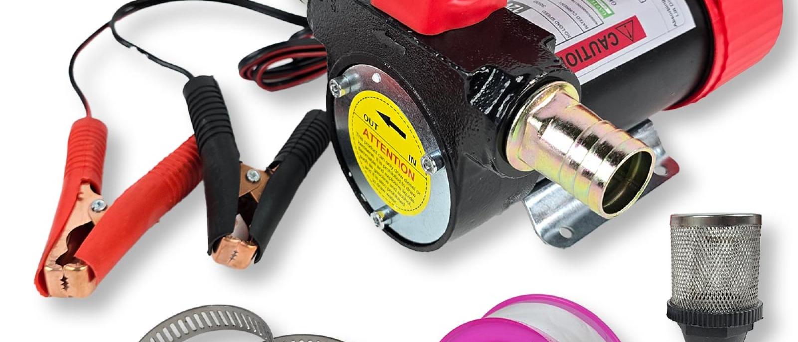 12V pumpa za pretakanje ulja i goriva G272 Front 1