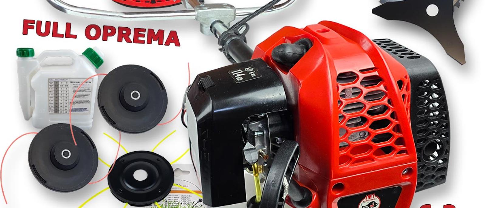IMT Agrotehnika Trimer 6,2Ks GT-580-PRO Front 1
