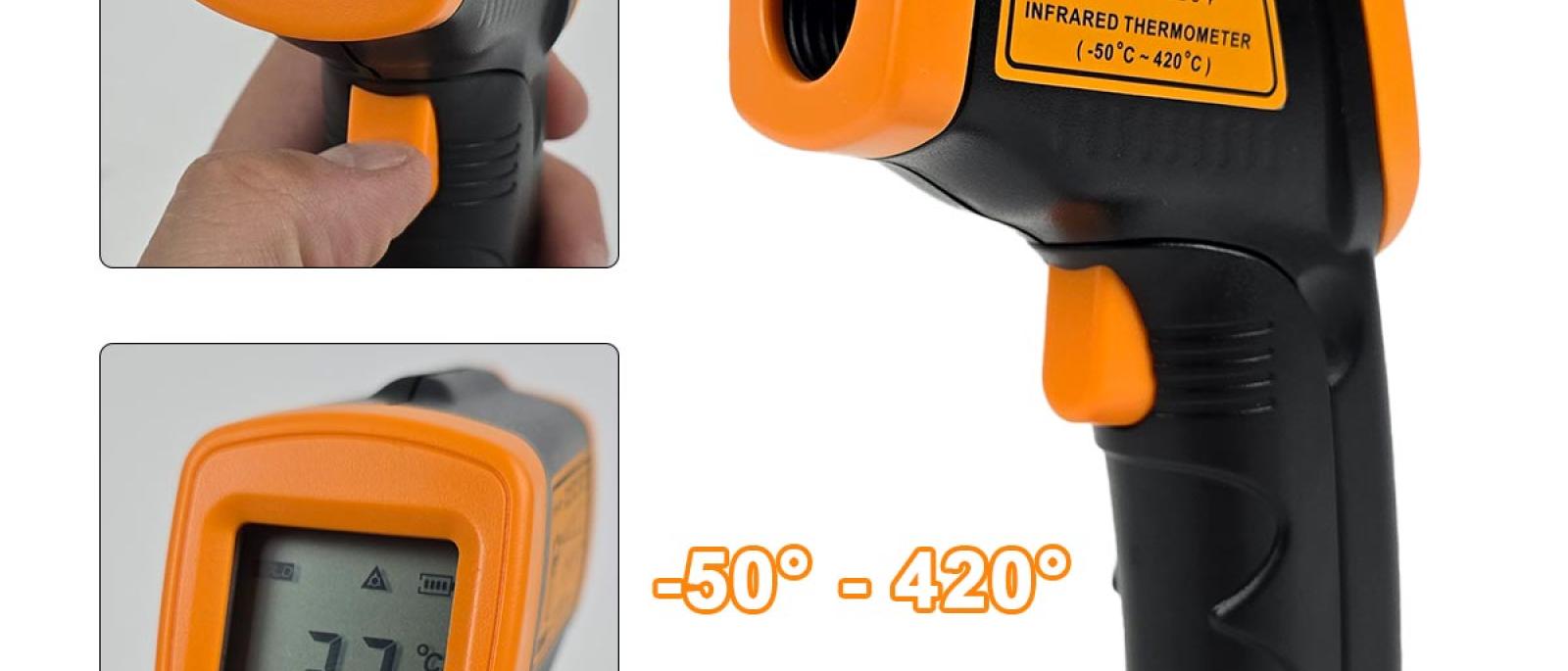 Infracrveni termometar G405 Front 1