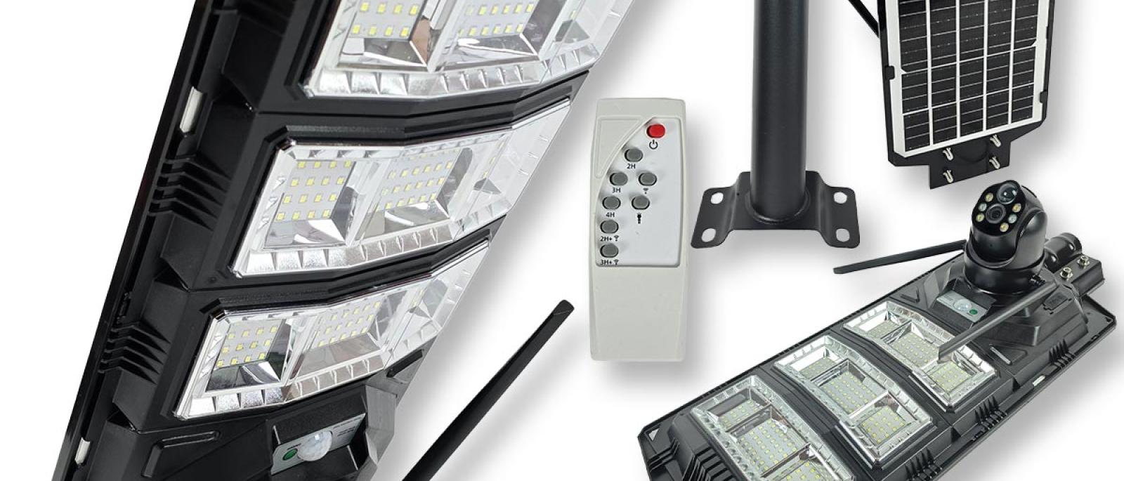 Solarni reflektor sa HD kamerom G500 Front 1