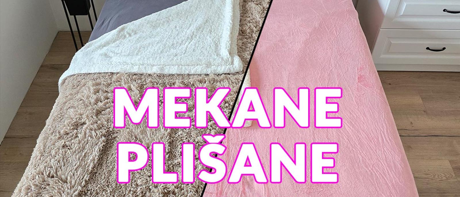 Mekane plišane deke - 15 modela Front 1