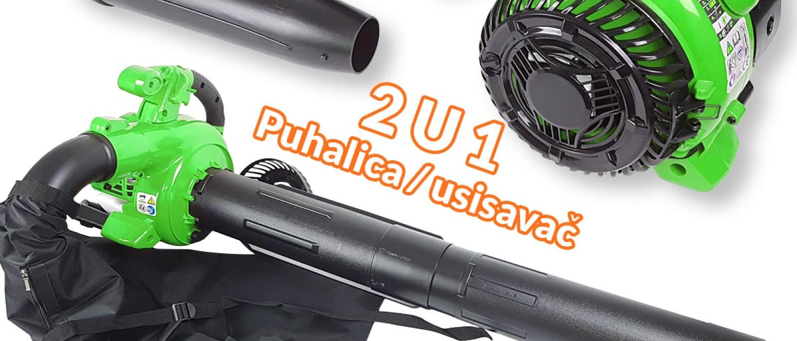 Midori Japan puhač i usisavač lišća 2u1 - benzinski