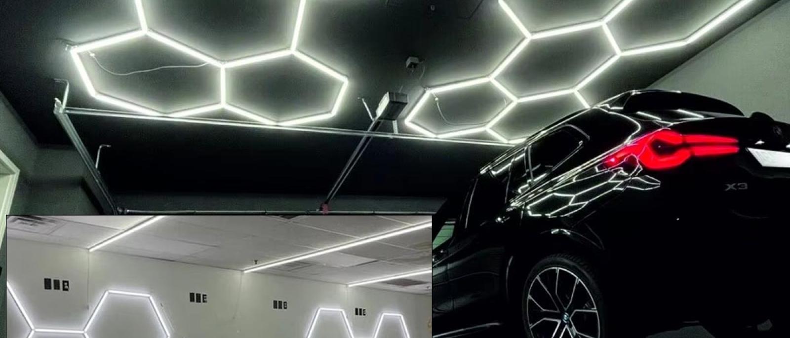 HEX LED svijetla za garažu komplet G601 Front 1