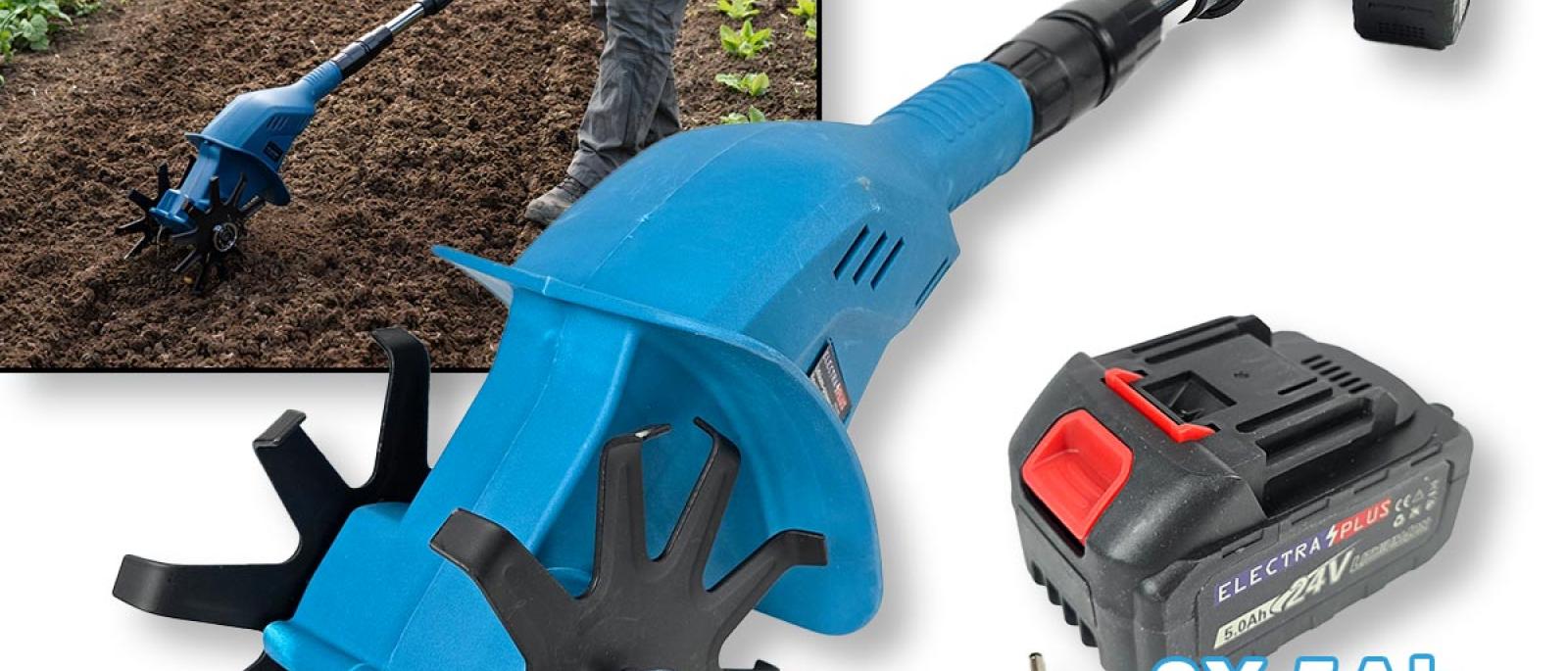 Aku freza za vrt 500W EL010 Front 1