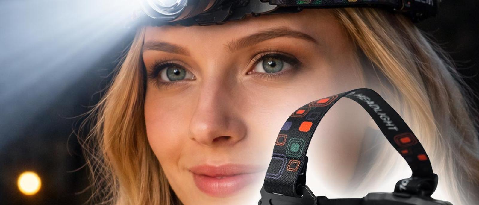 XXL LED naglavna svjetiljka G645 Front 1