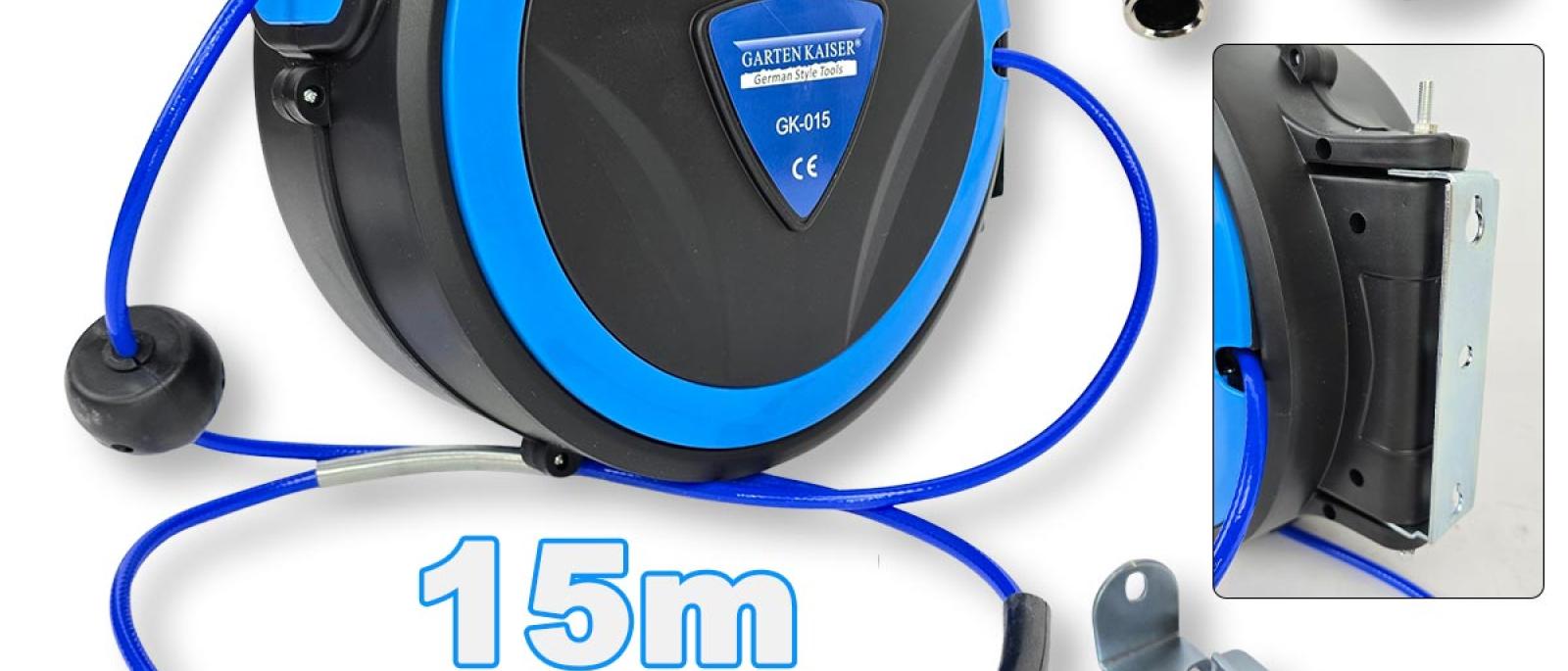 Crijevo za kompresor 15m - zidna izvedba GK015 Front 1