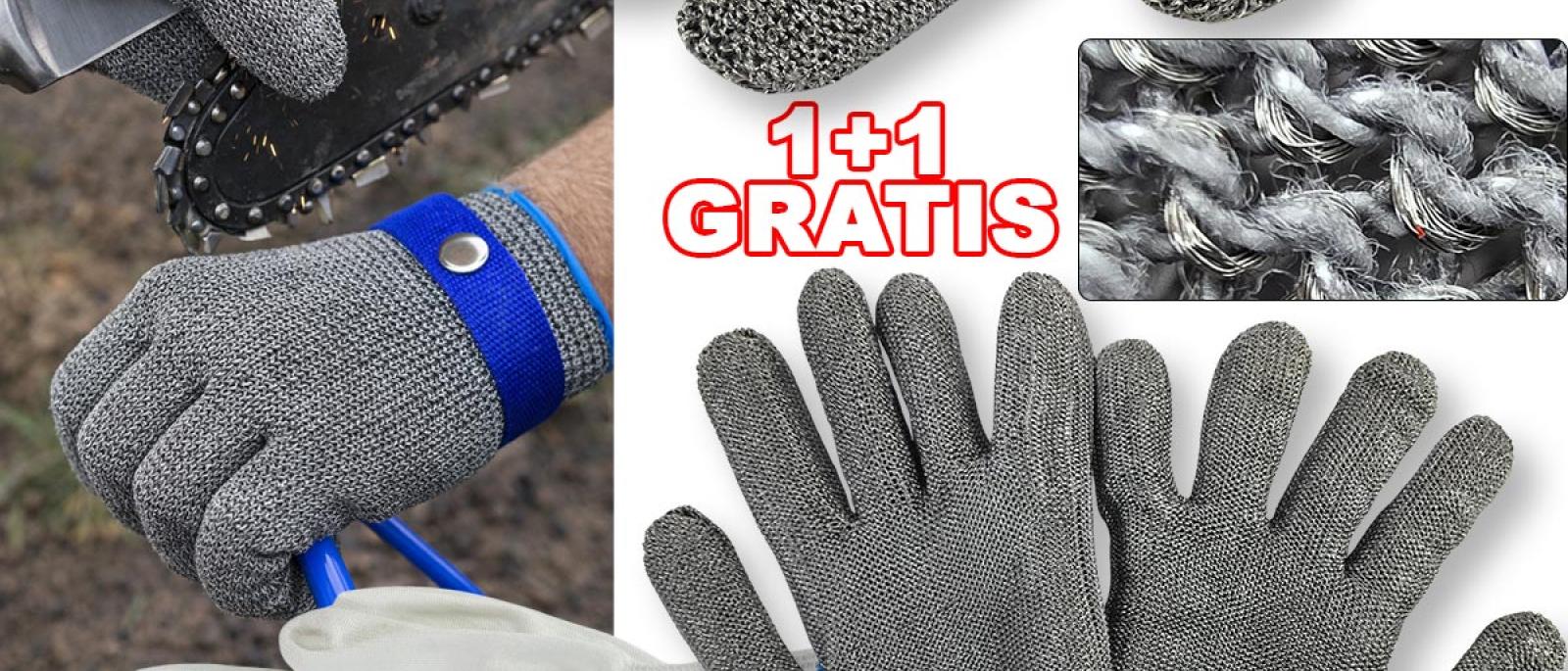 Metalne rukavice za rezanje mesa G759