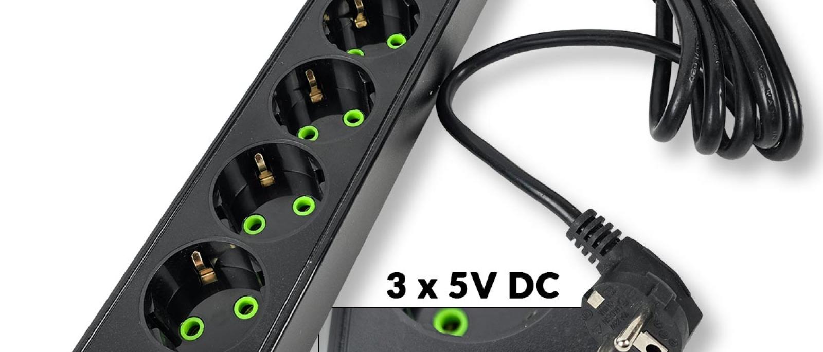 Produžni kabel sa 3x USB izlaza G623 Front 1