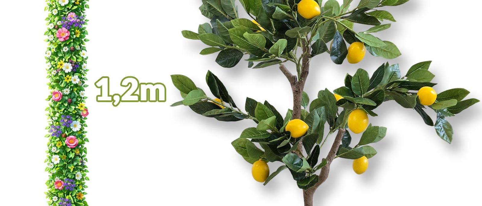 Umjetni cvijet - Limun 1,2m G709 Front 1