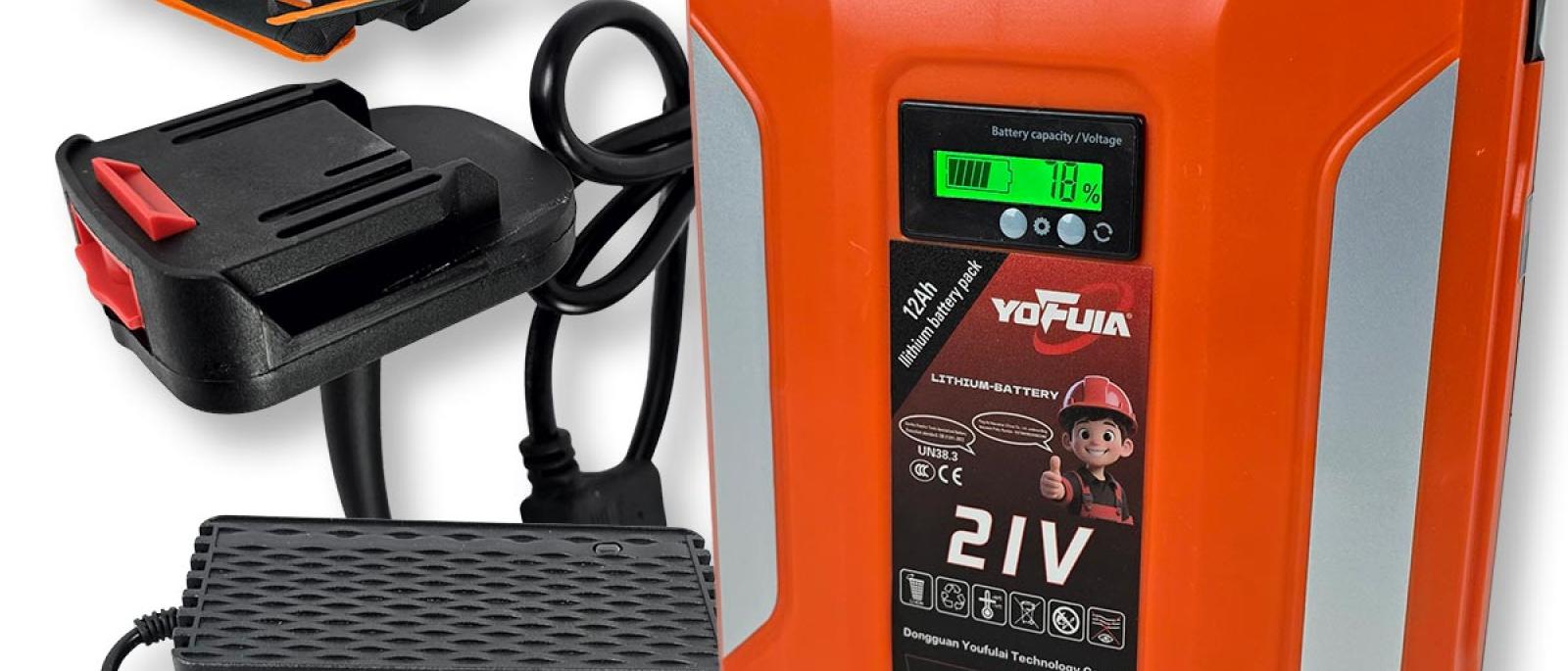 XXL baterija sa ruksakom 12Ah - 21V G713 Front 1