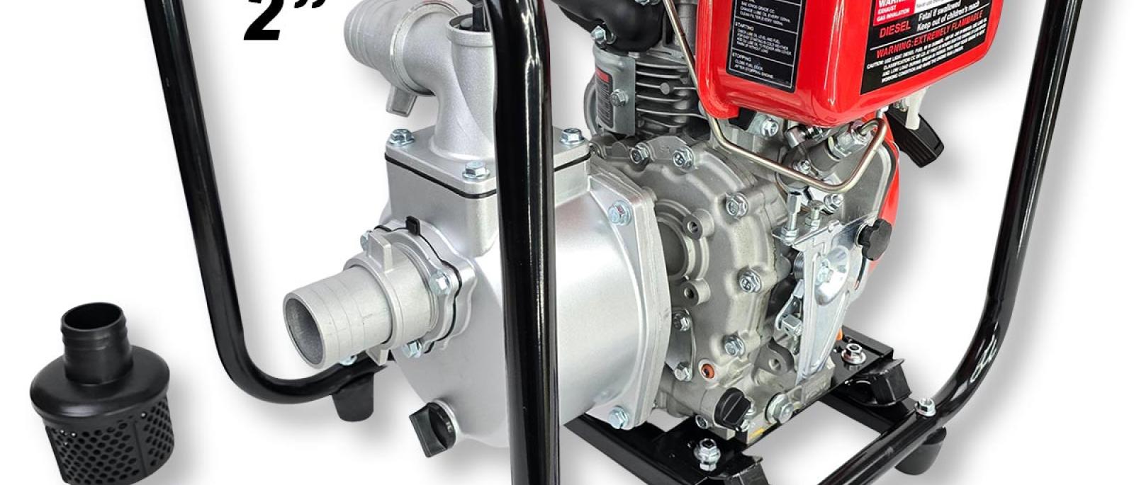 Dizelska pumpa za navodnjavanje 2 cola 6KS WP20D Front 1