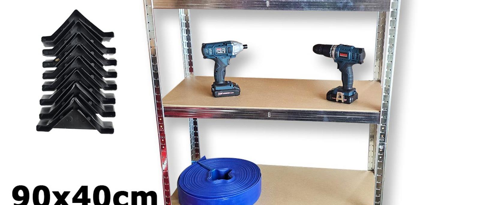 Metalni regal za teški teret - 5 polica GK041 Front 1