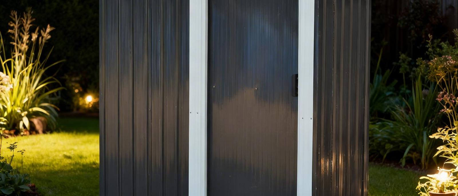 Vrtna metalna kućica 162x181x86cm YB0305 Front 1