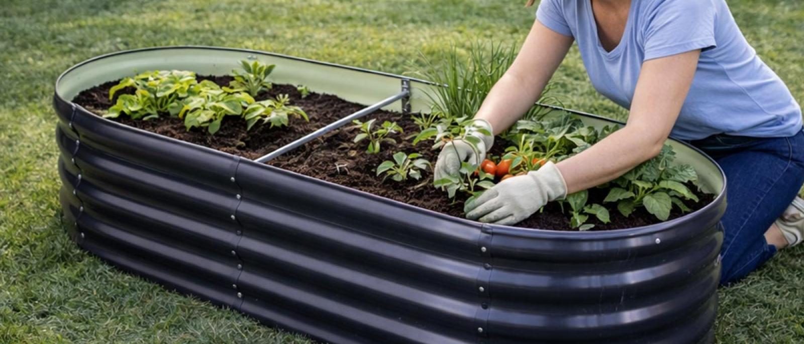 Vrtna povišena gredica 120x60x43cm GBO43-12060 Front 1