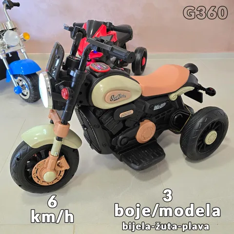 Motor na akumulator - 3 modela G360