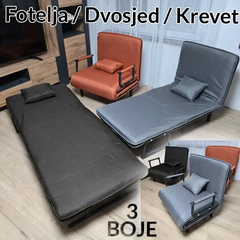 Moderna 3u1 sofa na razvlačenje G586