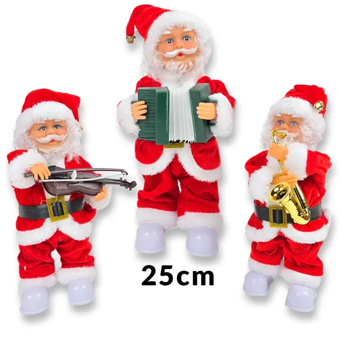 Djed božičnjak koji svira - 3 modela