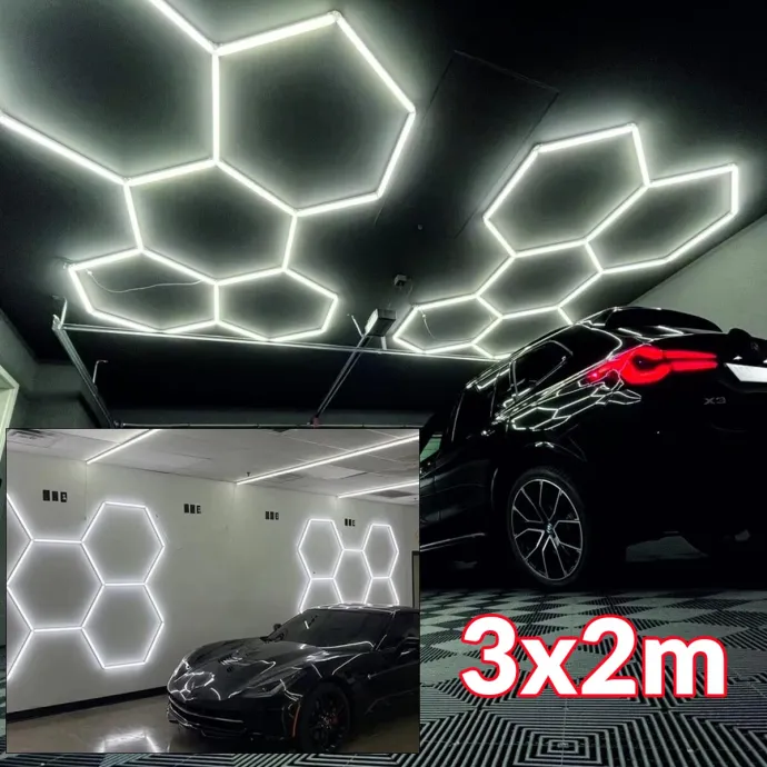 HEX LED svijetla za garažu komplet G601
