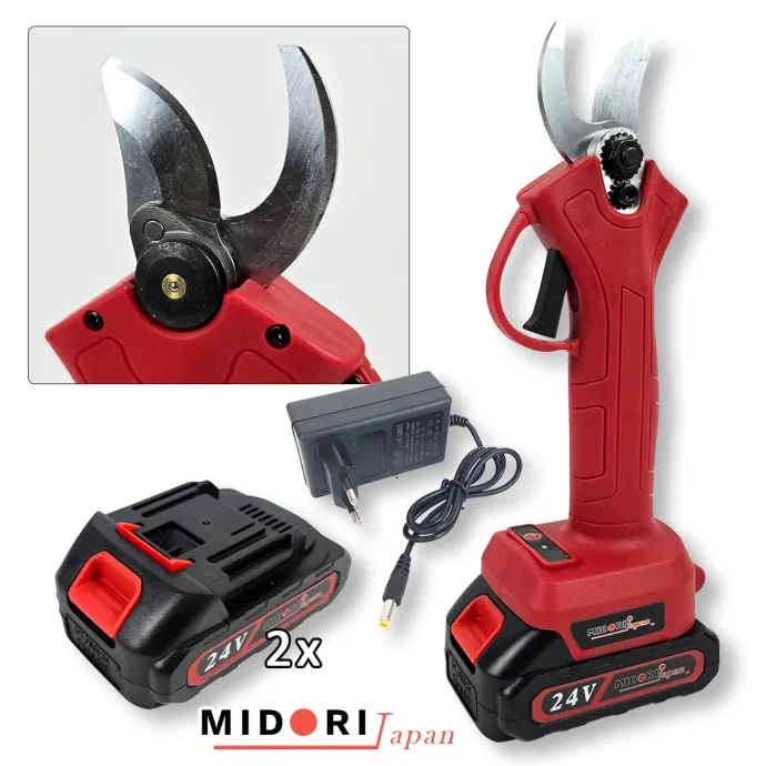 Midori Japan aku škare za orezivanje grana MJ024
