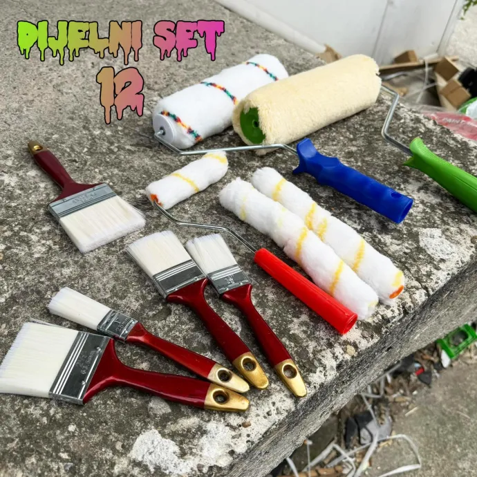 12 dijelni set za bojanje