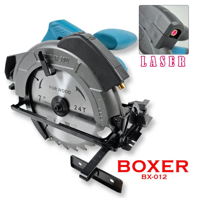 Boxer cirularna pila za drvo 185mm sa laserom BX 012
