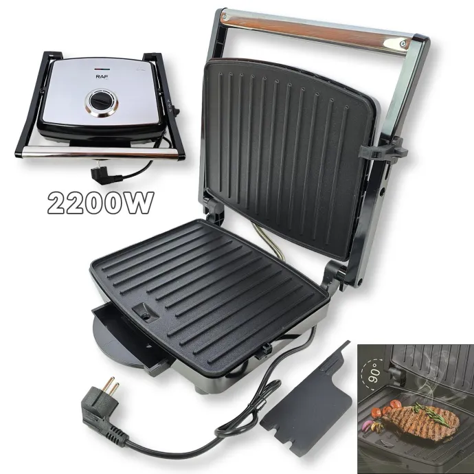 Dvostrani električni roštilj 2200W