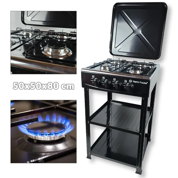 Plinski štednjak sa 4 plamenika G564