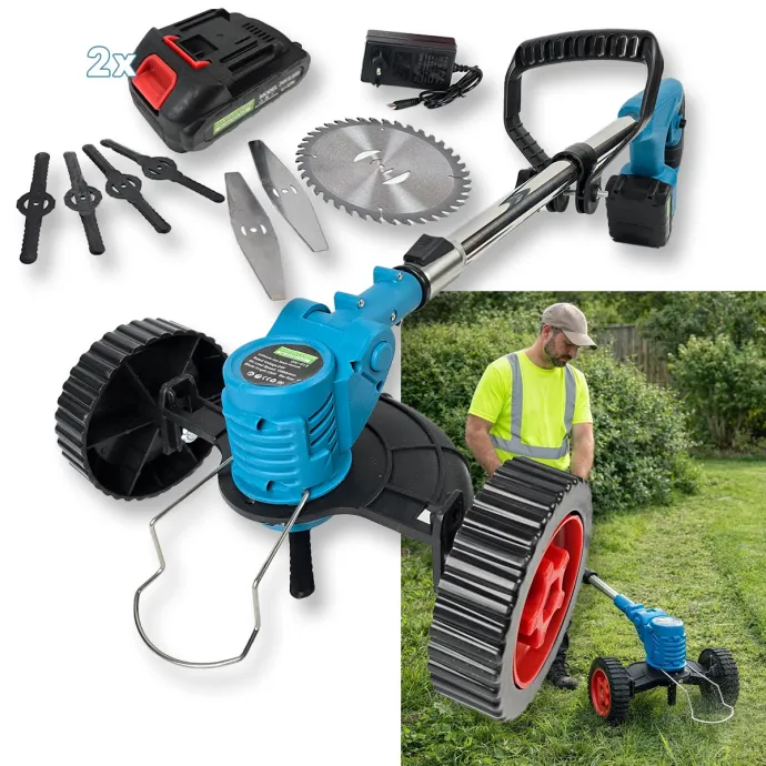 Aku trimer za travu sa kotačima GK013