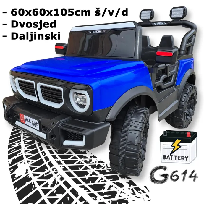 Džip na akumulator s daljinskim upravljačem G614
