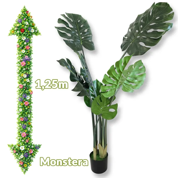 Umjetni cvijet - Monstera 1,25m G704