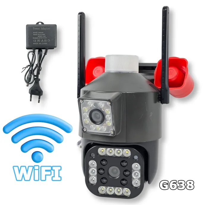 WiFi kamera 2u1 sa sirenom G638
