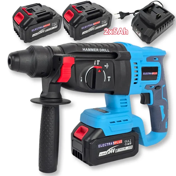 Aku SDS štemerica sa 2x 5Ah baterije EL016