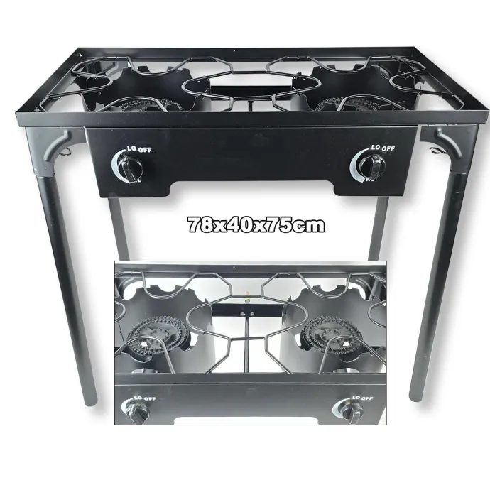 Plinski plamenik sa nogicama - Dvostruki G689