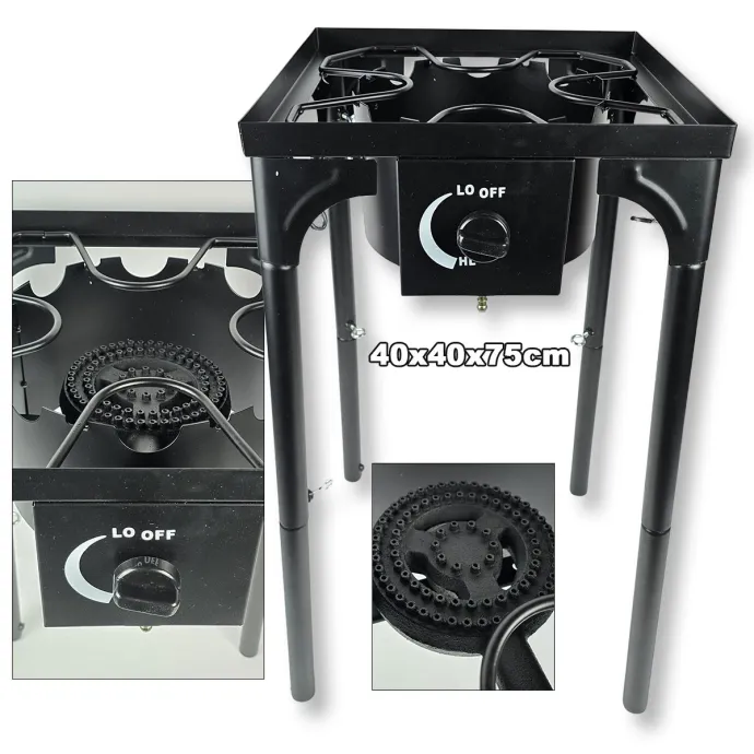 Plinski plamenik sa nogicama - Jednostruki G688