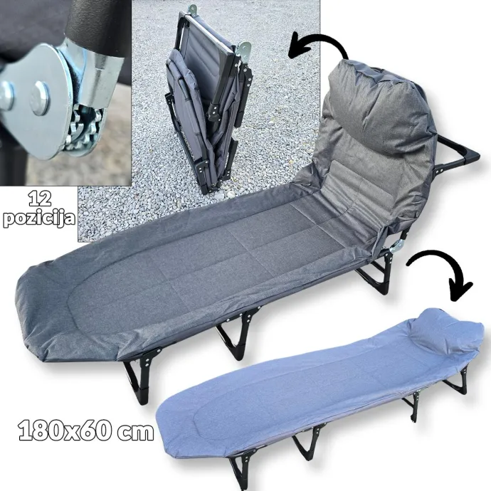 Sklopiva ležaljka i krevet 2u1 G655